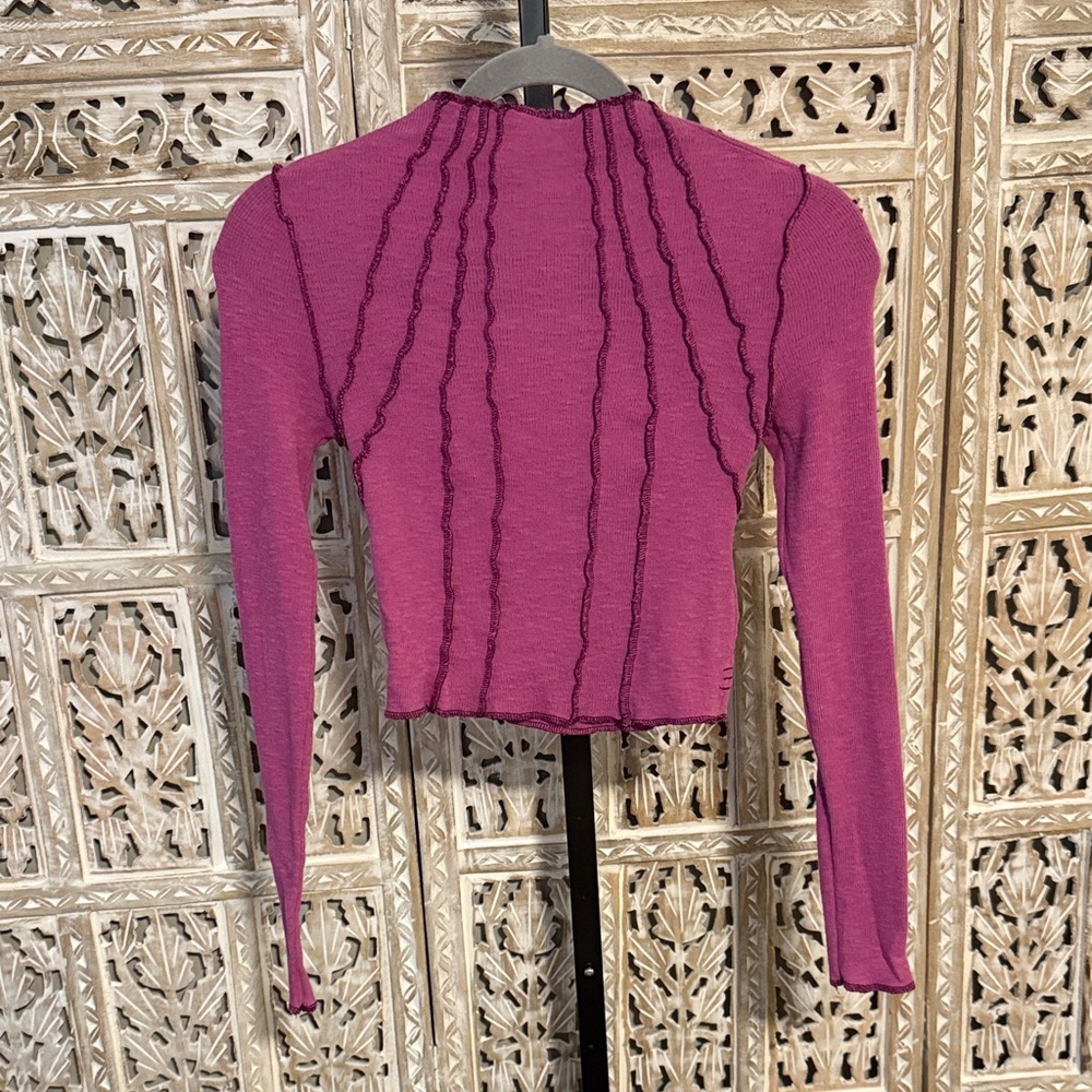 Urban Outfitters BDG Pink Long Sleeve Top